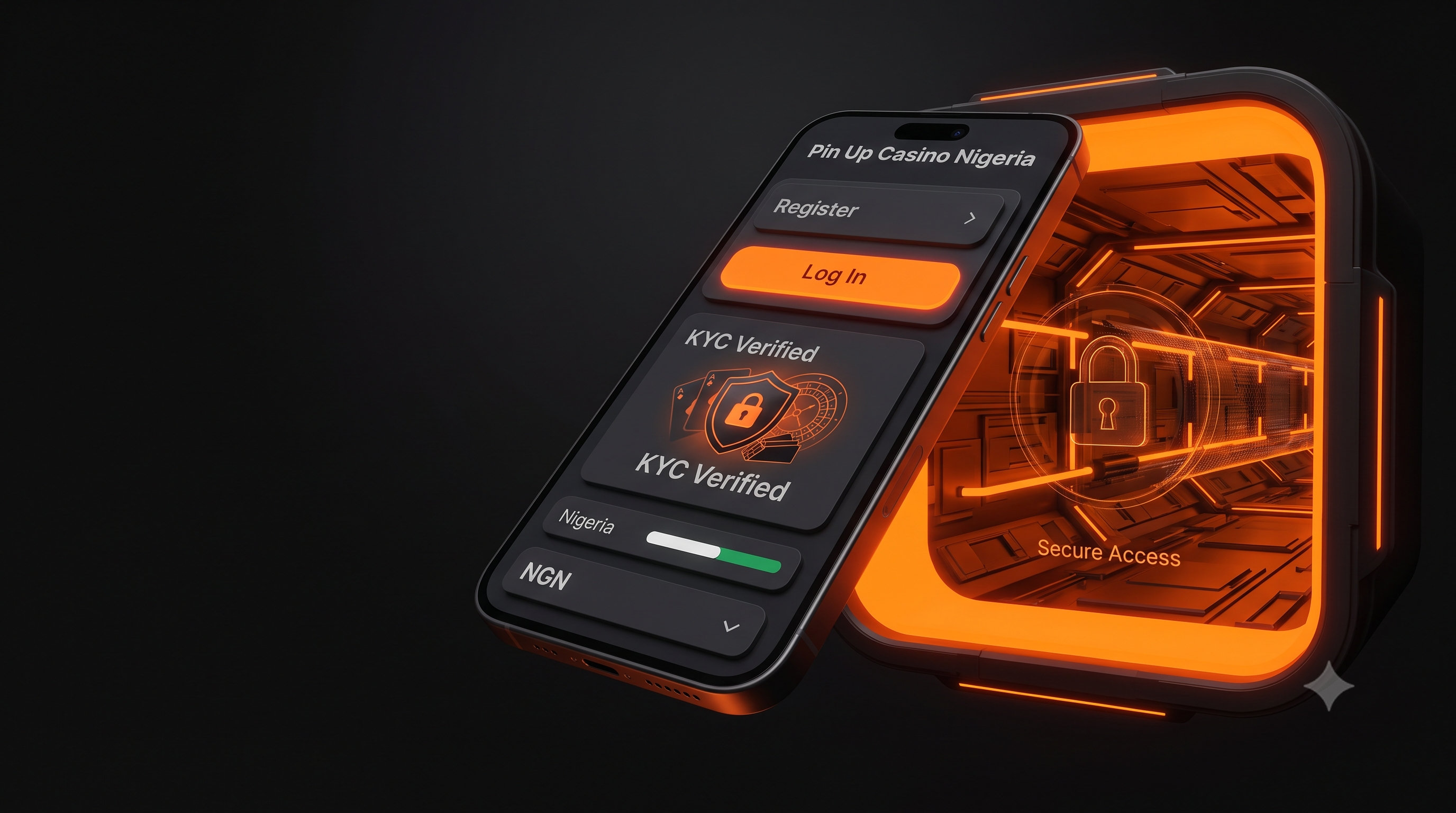 Pin Up Casino mobile interface for Nigerian players